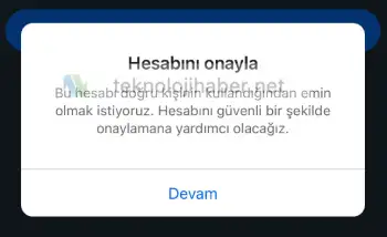 Instagram Hesabını Onayla: Bu Sayfa Şu Anda Görüntülenemiyor Instagram hesabını onayla neden çıkar