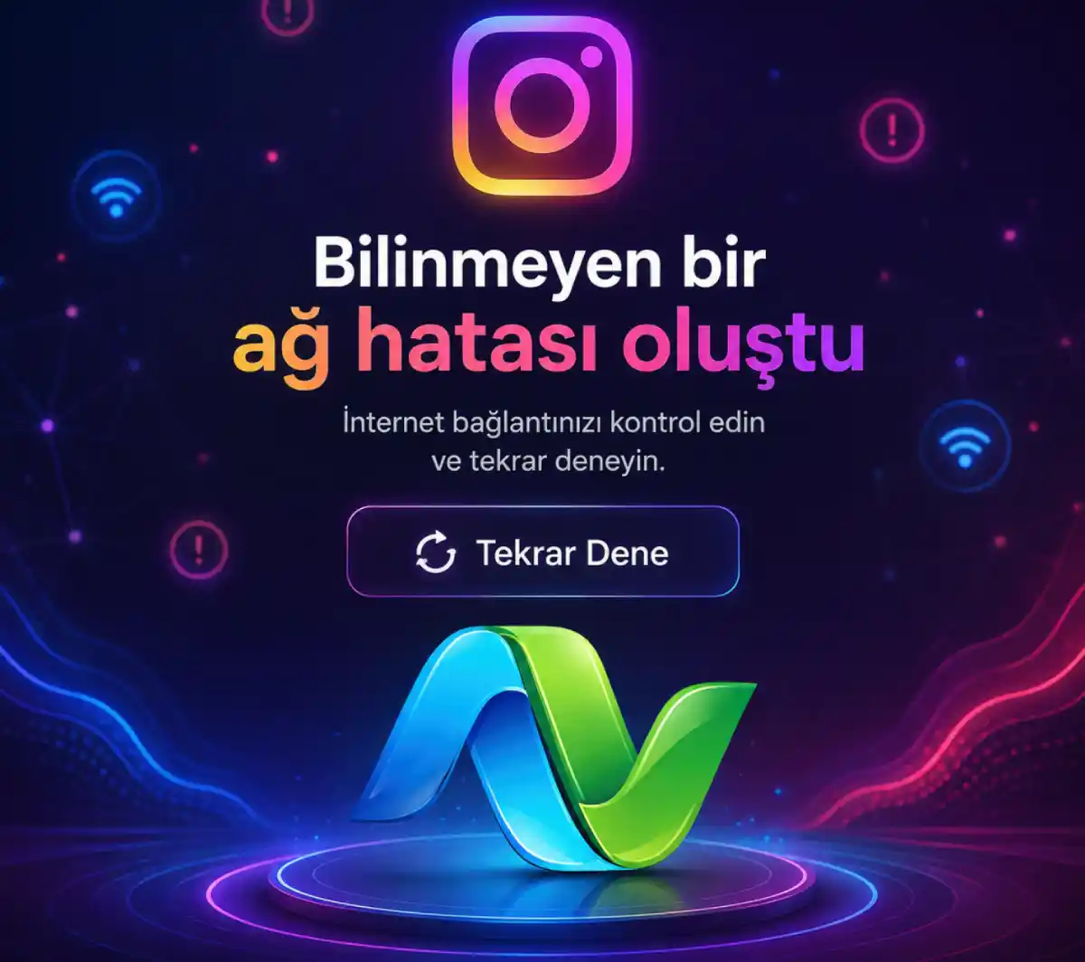 Instagram Bilinmeyen Bir Ağ Hatası Oluştu Ne Demek? bilinmeyen bir ağ hatası oluştu Instagram